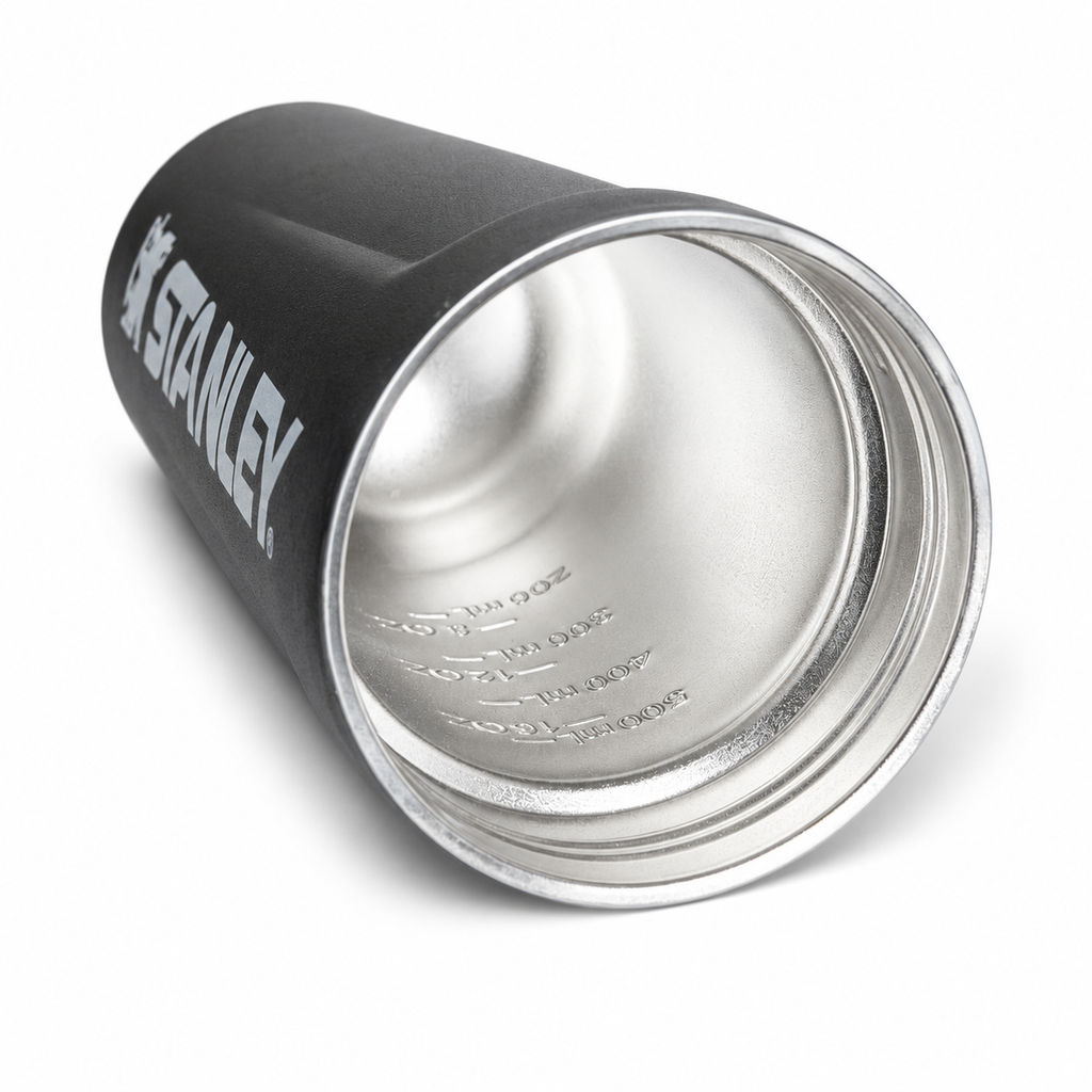 Stanley 30oz Stainless Steel Protein Shaker Bottle with Storage Compartment & Mixing Grid