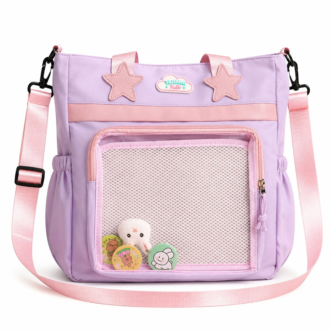 Kawaii Pastel Tote College Bag | Cute Shoulder Bag