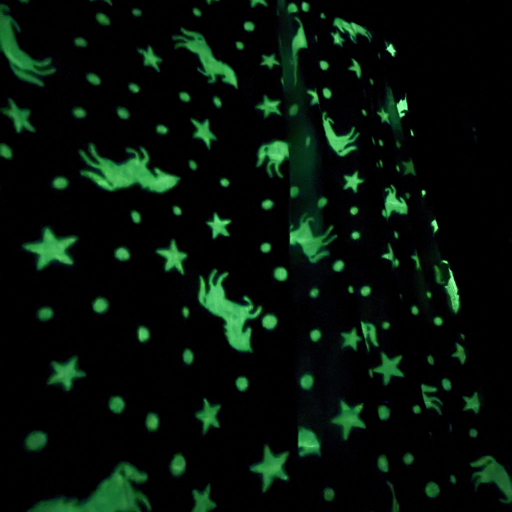 Magic Glow-in-the-Dark Blanket – 6x6 ft Soft Kids Blanket (Multiple Designs)