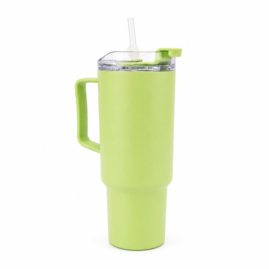 Toony Tumbler with Handle & 2-Way Sip Straw Lid - 1800 mL