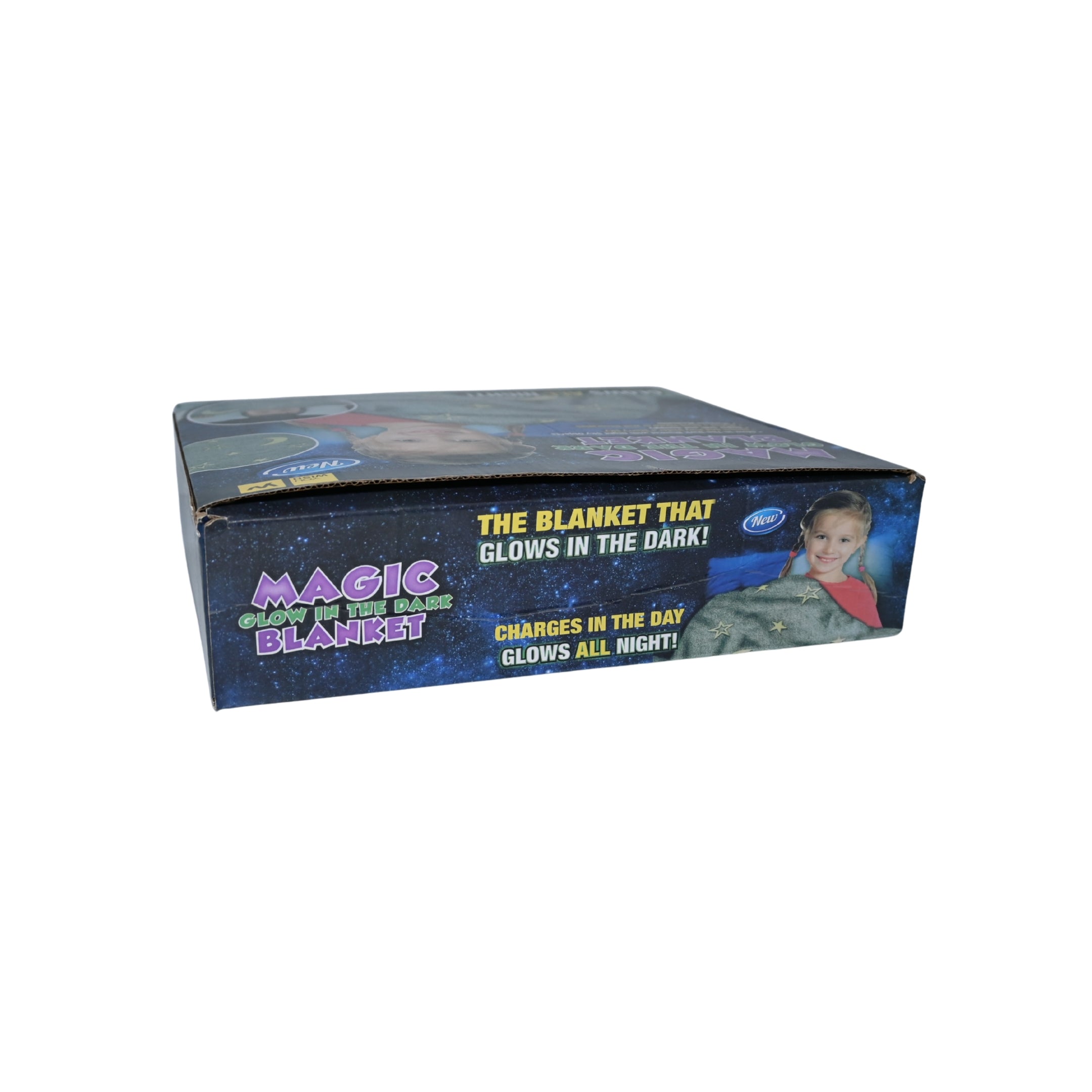 Magic Glow-in-the-Dark Blanket – 6x6 ft Soft Kids Blanket (Multiple Designs)