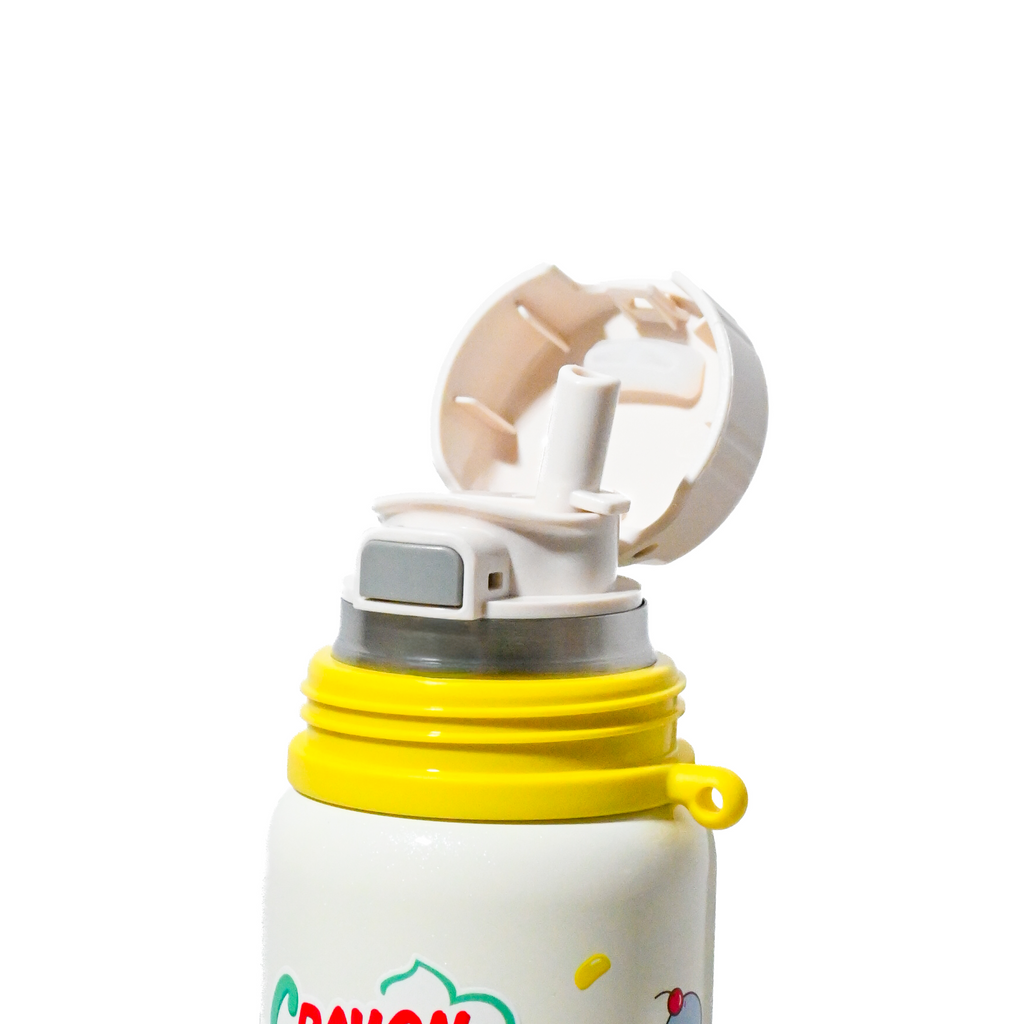 Crayon Shinchan Bottle with Cup Lid & Keychain (500 ml)
