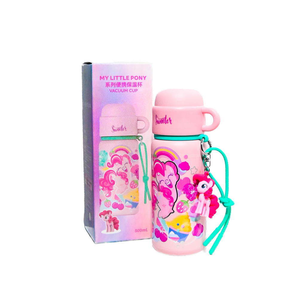 My Little Pony Pirate Stainless Steel Water Bottle with Cup Cap (500 ml)