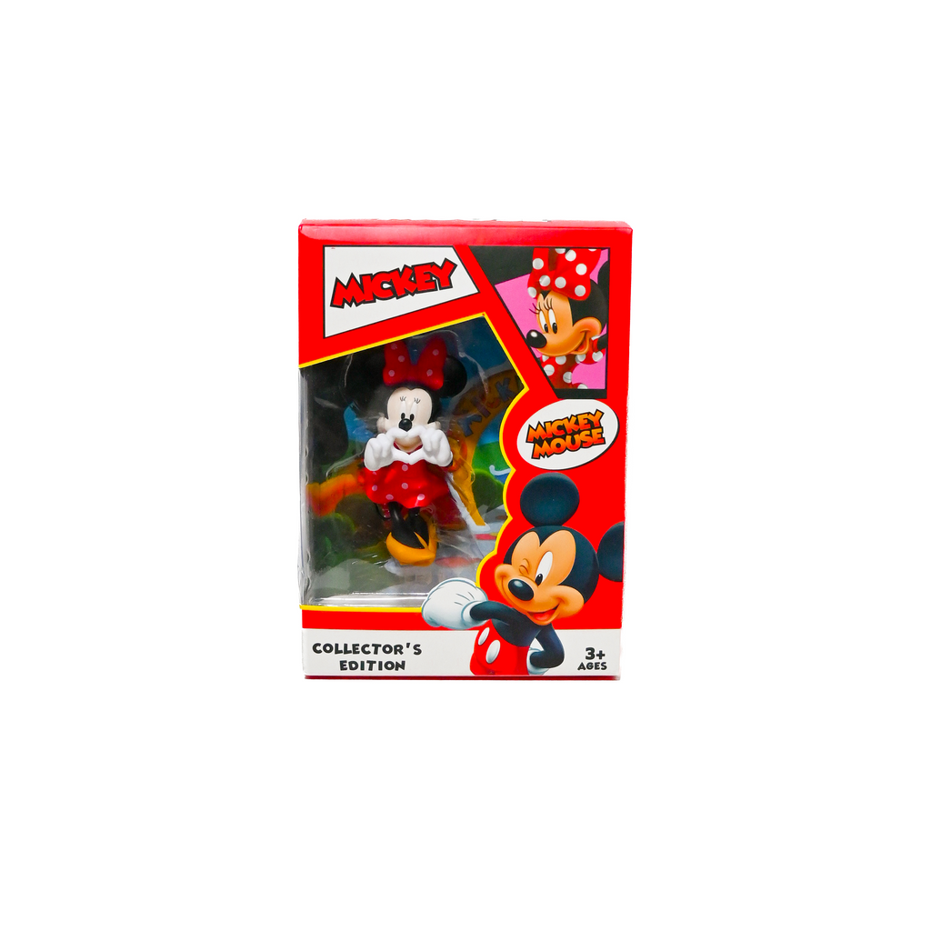 Minnie Mouse Love Pose Collectible Figurine | Cute Disney Showpiece (11.5 cm)