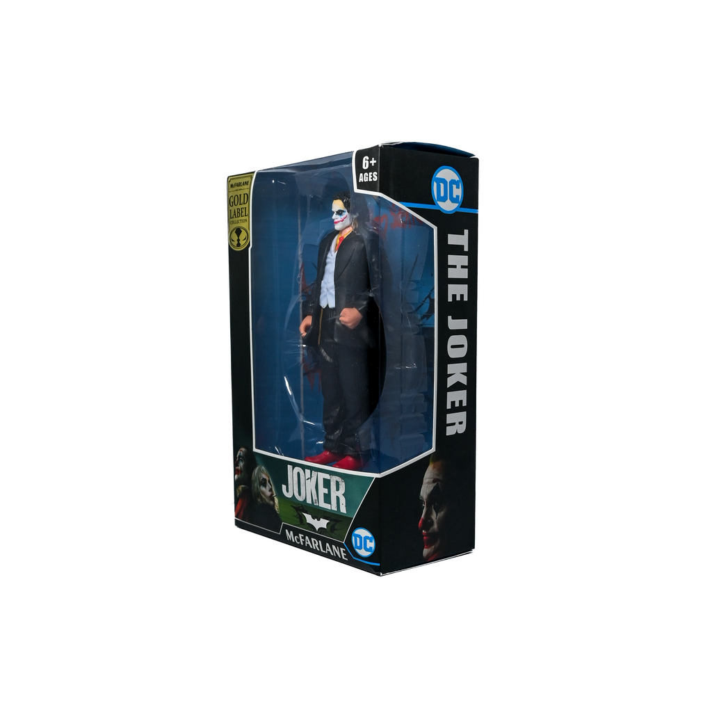 DC Joker Action Figure – McFarlane Gold Label Collection | 18–22cm Collector Edition