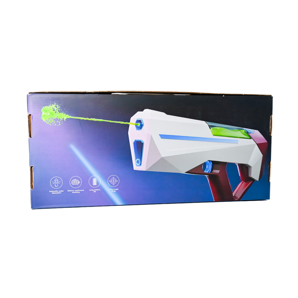 CyberGun Electric Water Blaster – 300ML Automatic Long Range Burst Water Gun (40cm)