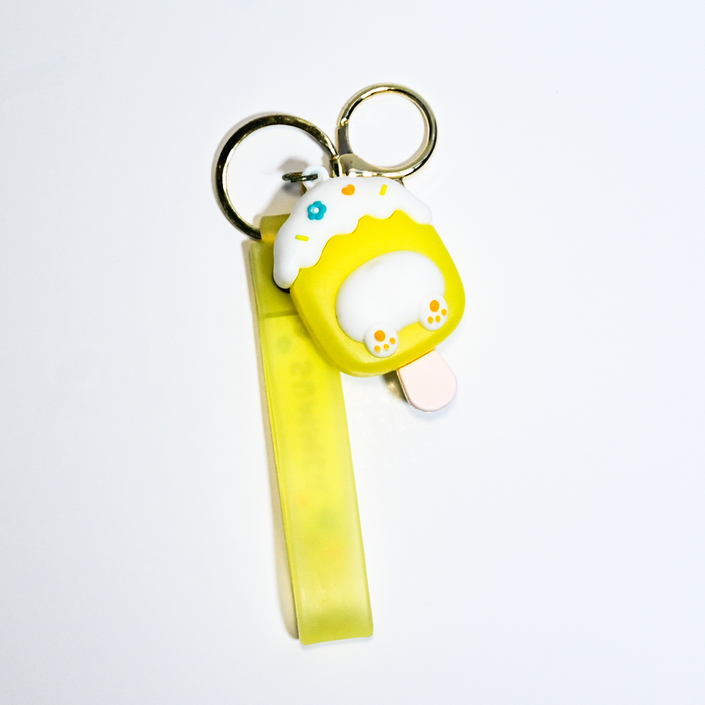 Fruit & Unicorn Keychains – Adorable Cartoon Charms