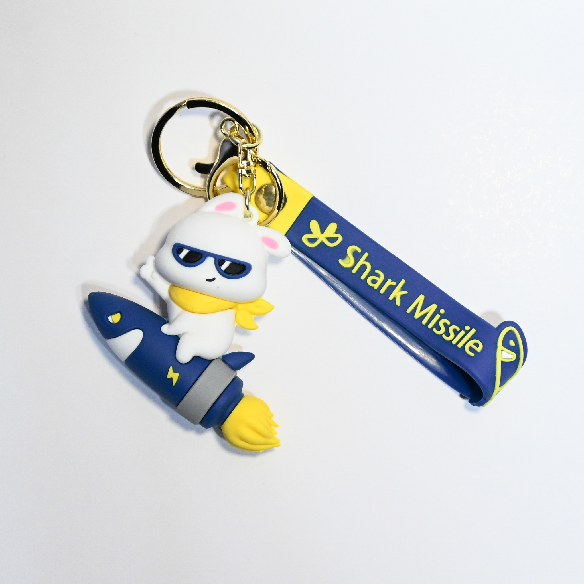 Cool Animal Character Keychains – Fun Cartoon PVC Charms