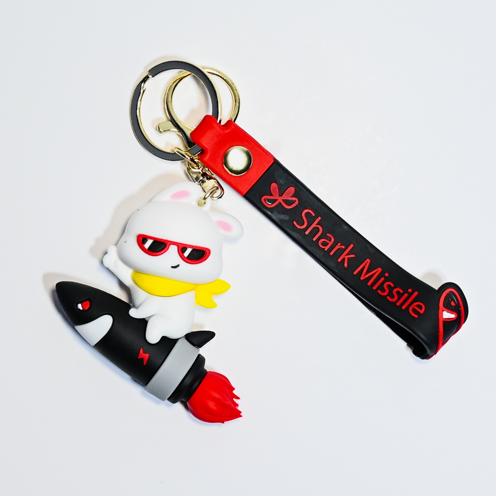 Cool Animal Character Keychains – Fun Cartoon PVC Charms