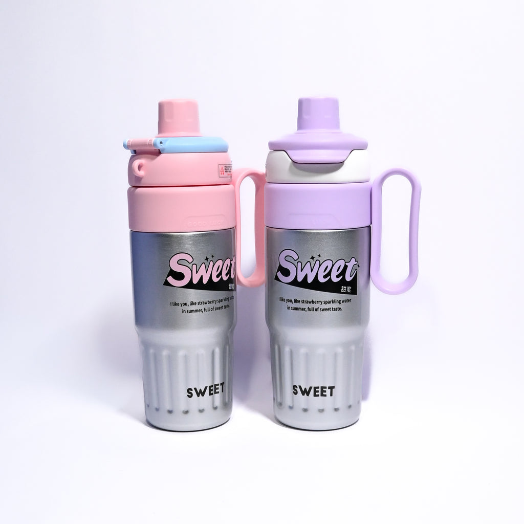 Sweet Series Water Bottle – 780ml Leak-Proof & Stylish Hydration