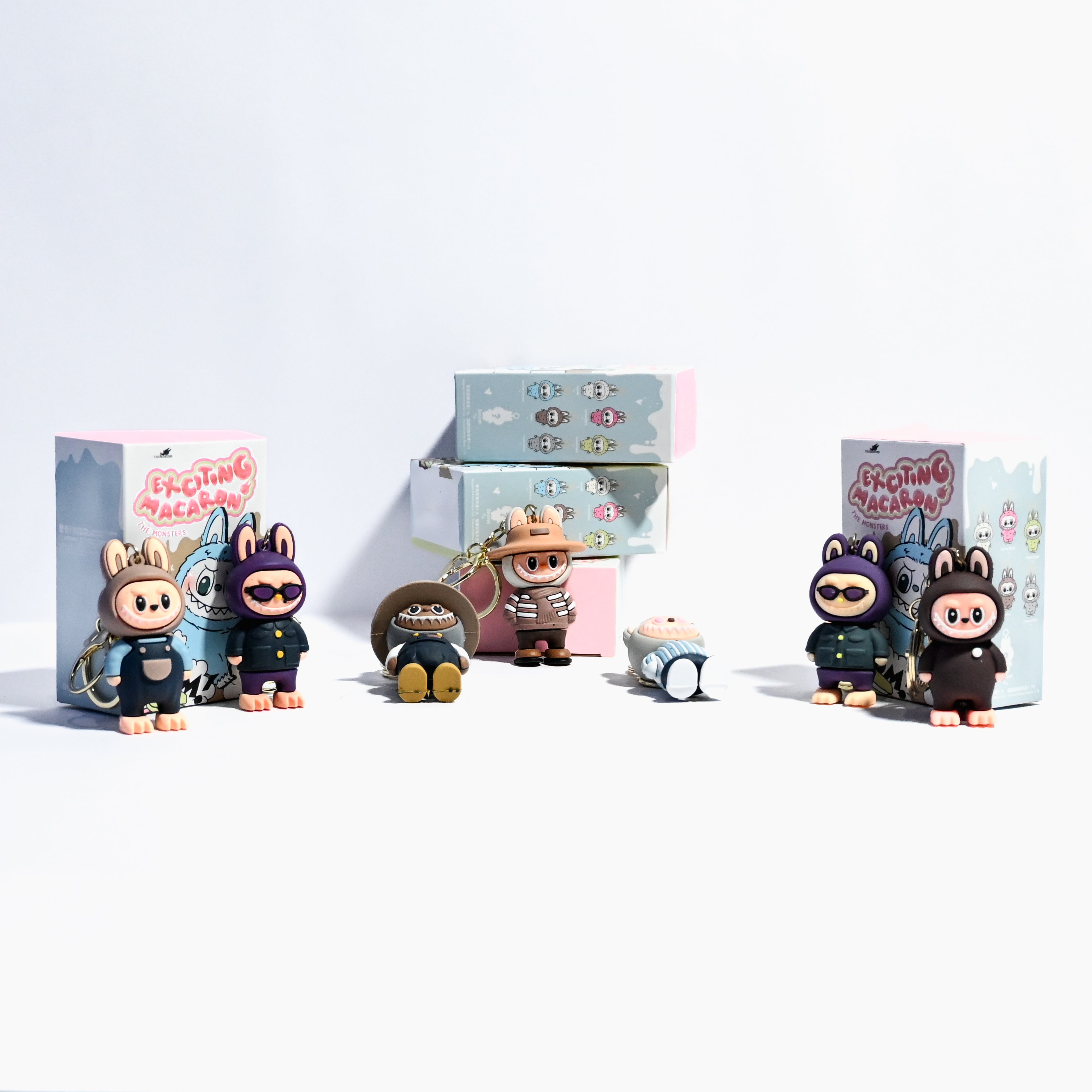 Exciting Macaron Surprise Keychain Box