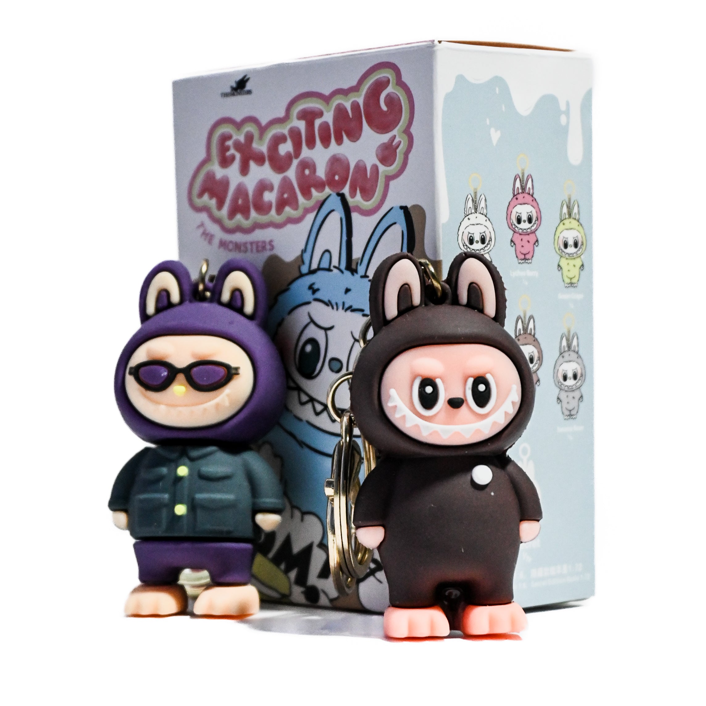 Exciting Macaron Surprise Keychain Box