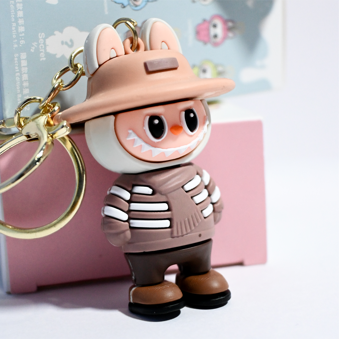 Exciting Macaron Surprise Keychain Box