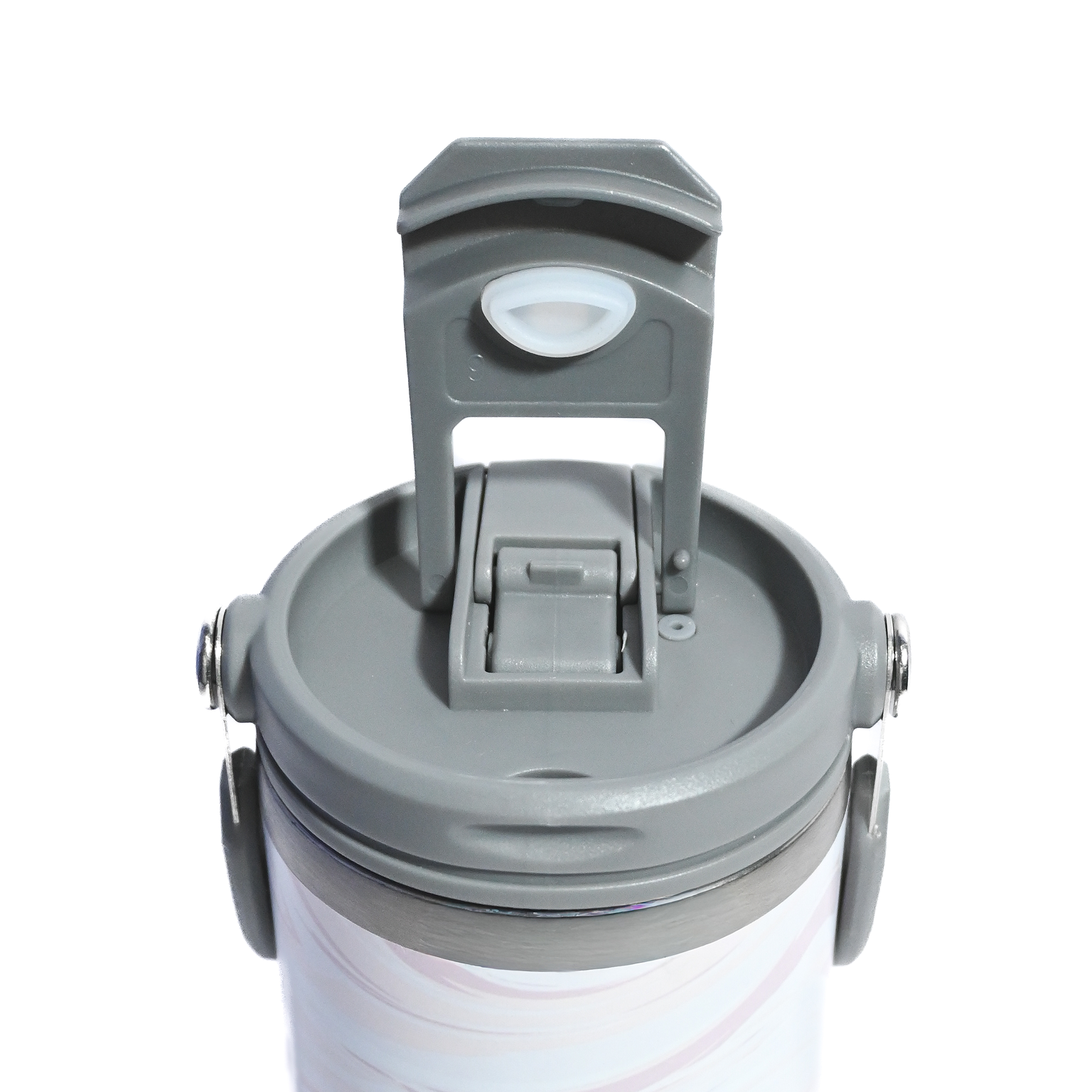 Marble Design Insulated Tumbler with Handle – 887ml