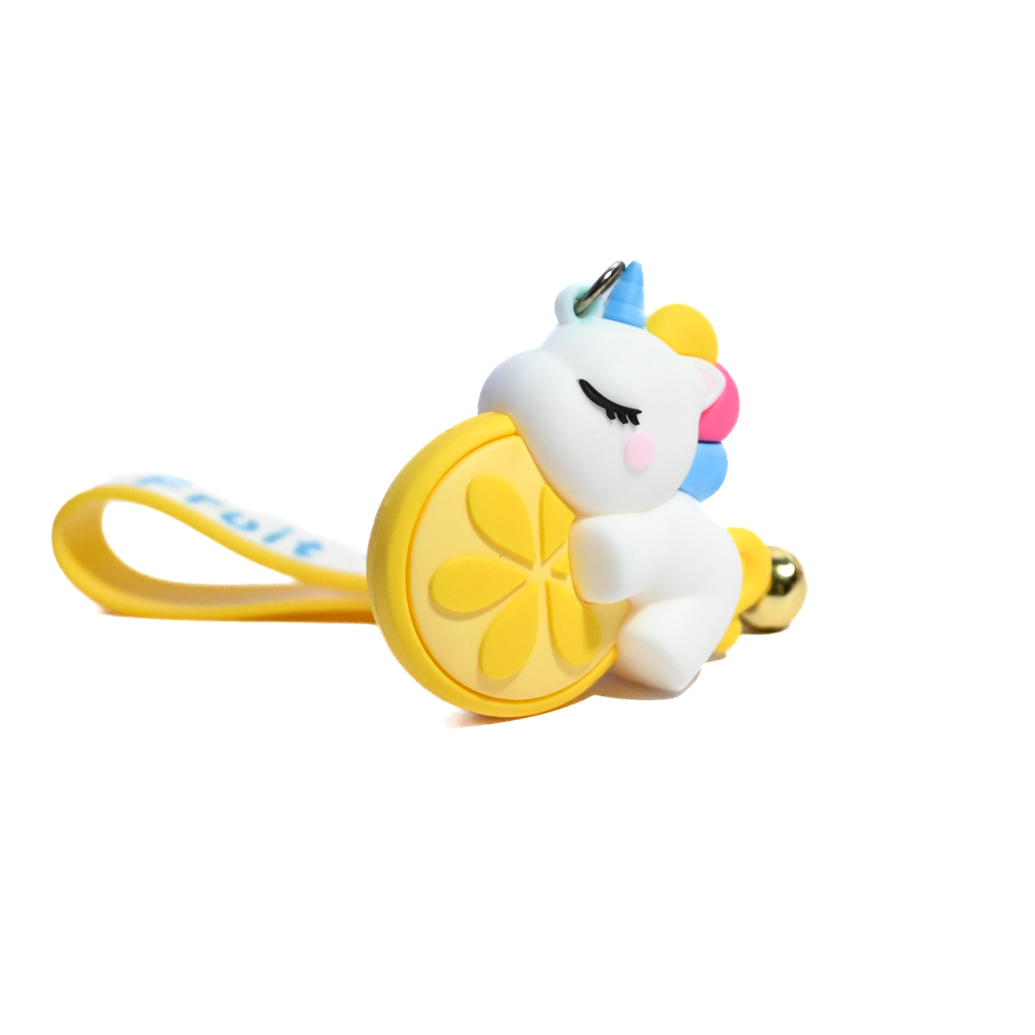 Fruit & Unicorn Keychains – Adorable Cartoon Charms