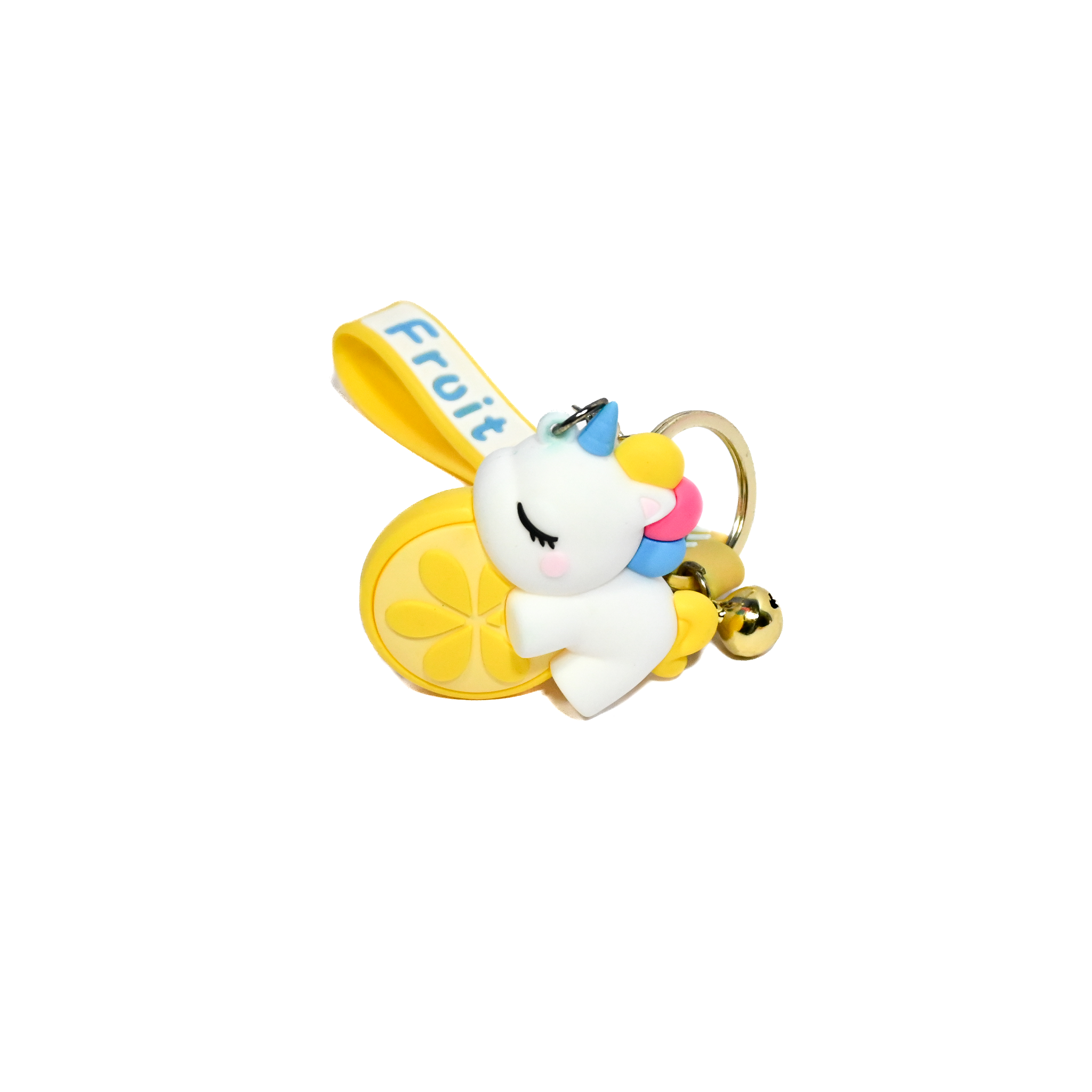 Fruit & Unicorn Keychains – Adorable Cartoon Charms
