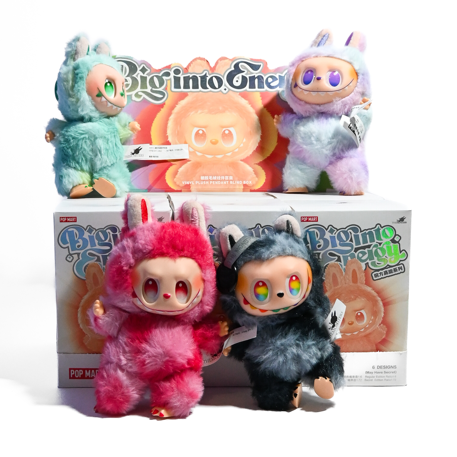 Labubu Plush Mystery Blind Box – Big Into Energy Series (20cm)