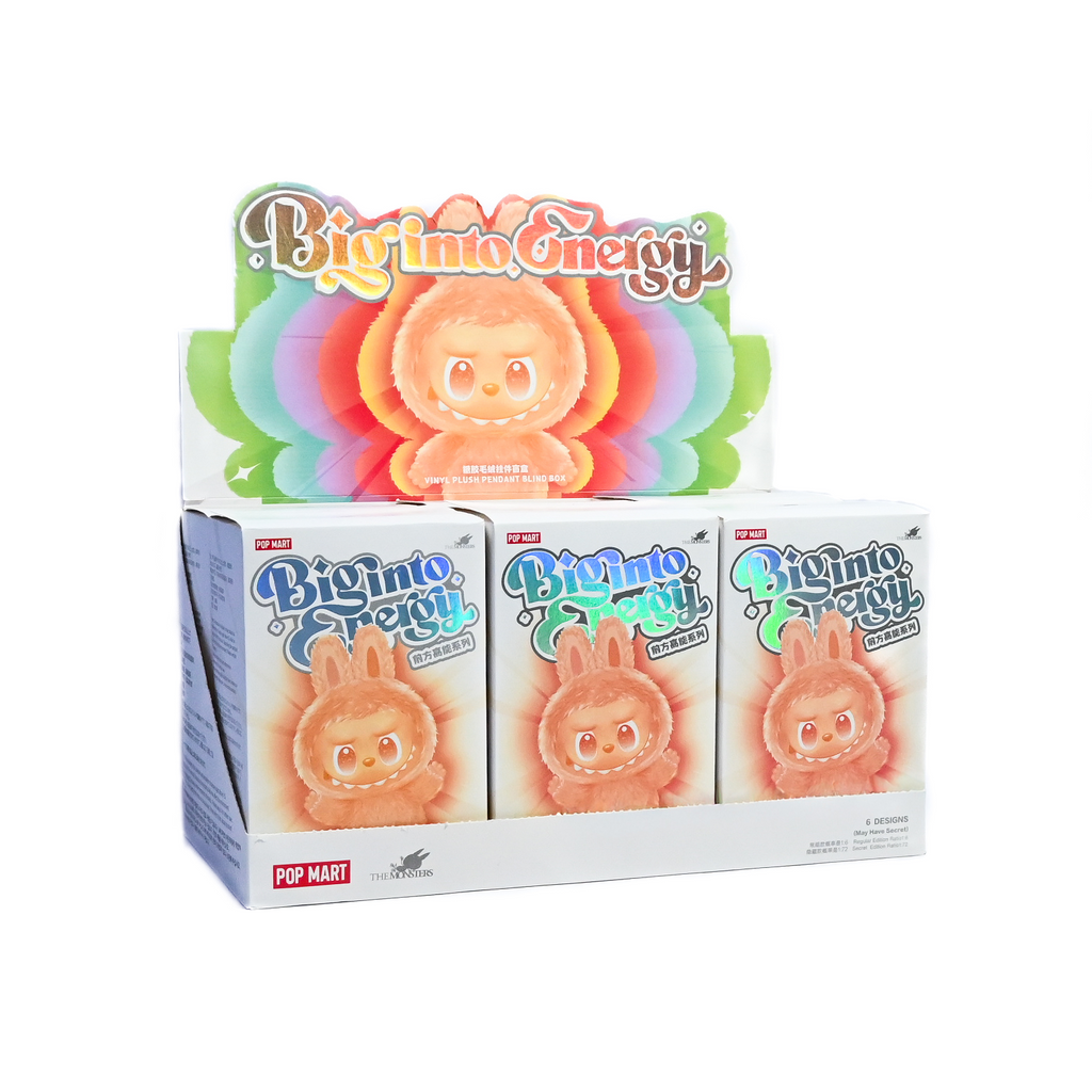 Labubu Plush Mystery Blind Box – Big Into Energy Series (20cm)