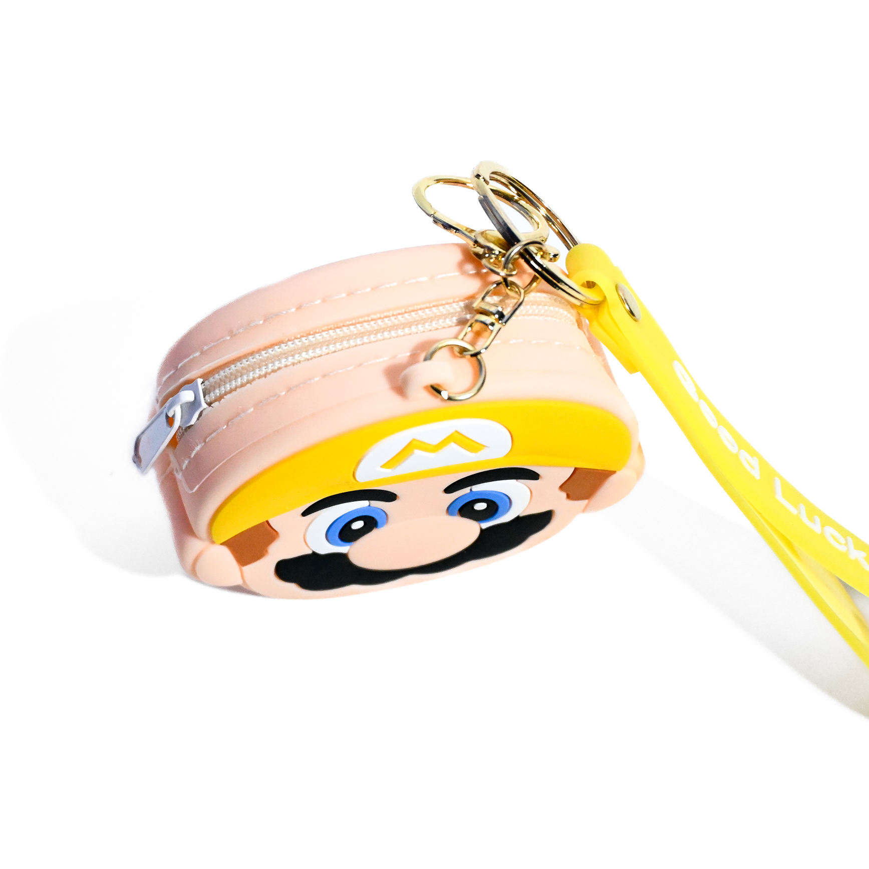Cute Cartoon Character Coin Pouch Keychain | Mario, Kitty, Bunny & More – Soft Silicone Mini Wallet