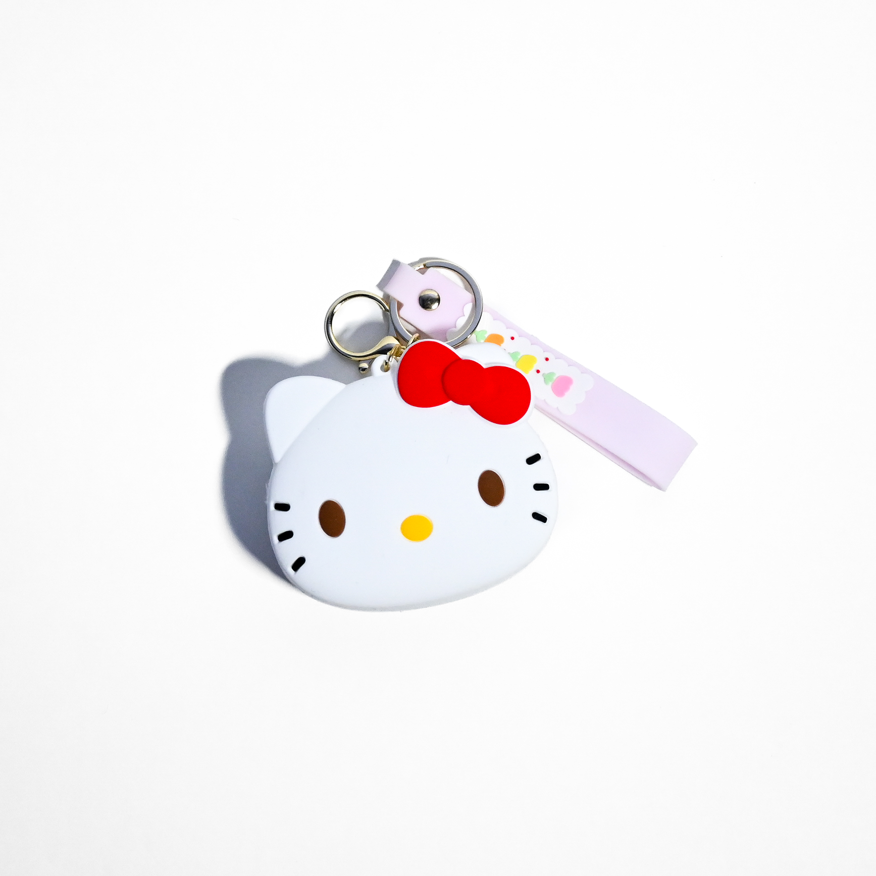 Cute Cartoon Character Coin Pouch Keychain | Mario, Kitty, Bunny & More – Soft Silicone Mini Wallet