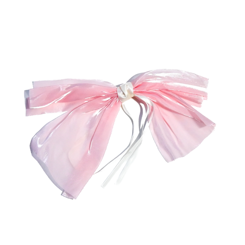Sheer Bow Hair Clip – Assorted Colours