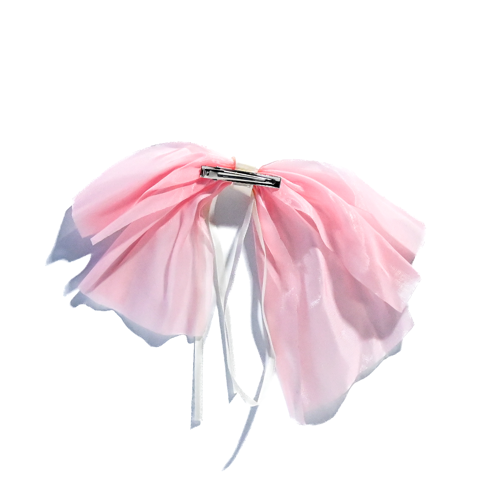 Sheer Bow Hair Clip – Assorted Colours