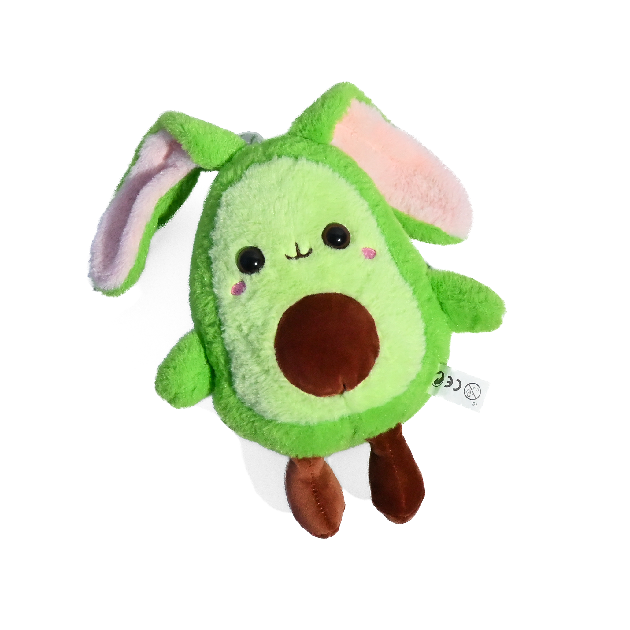 Cute Green Avocado Bunny Plush Toy – 10 Inch Standing Height | Soft & Cuddly
