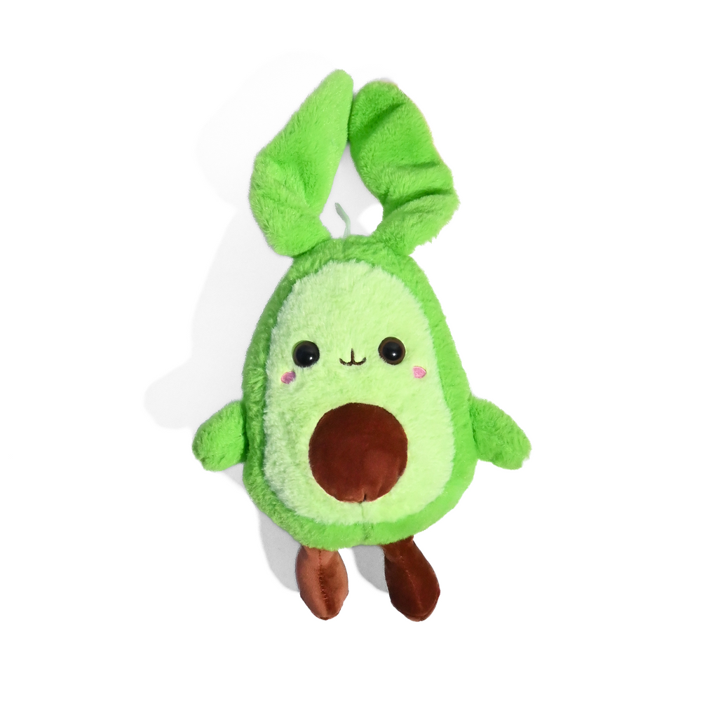 Cute Green Avocado Bunny Plush Toy – 10 Inch Standing Height | Soft & Cuddly