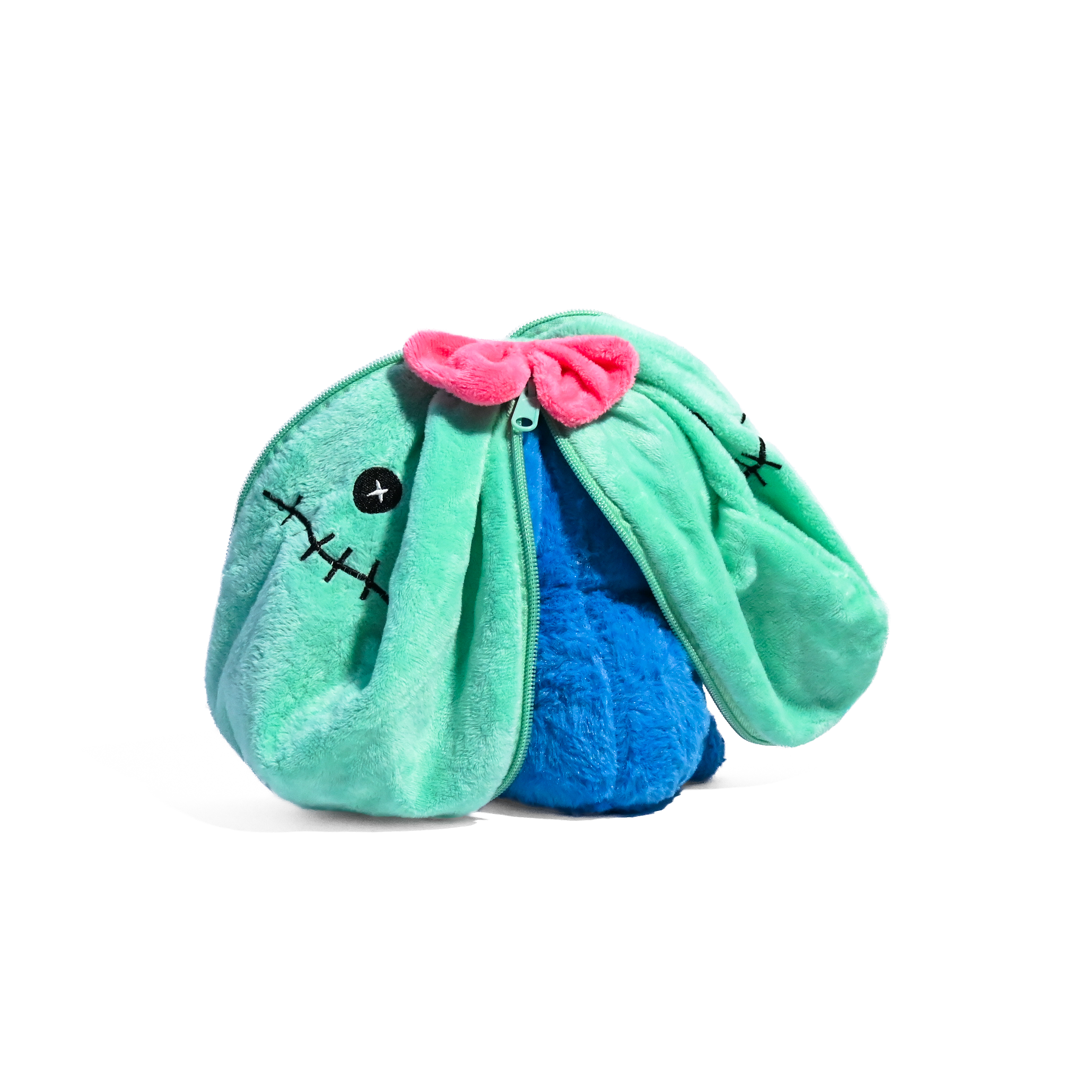 Reversible Stitch Plushie – Zip-Up 2-in-1 Soft Toy | Cute Transforming Plush (7.5 Inch)
