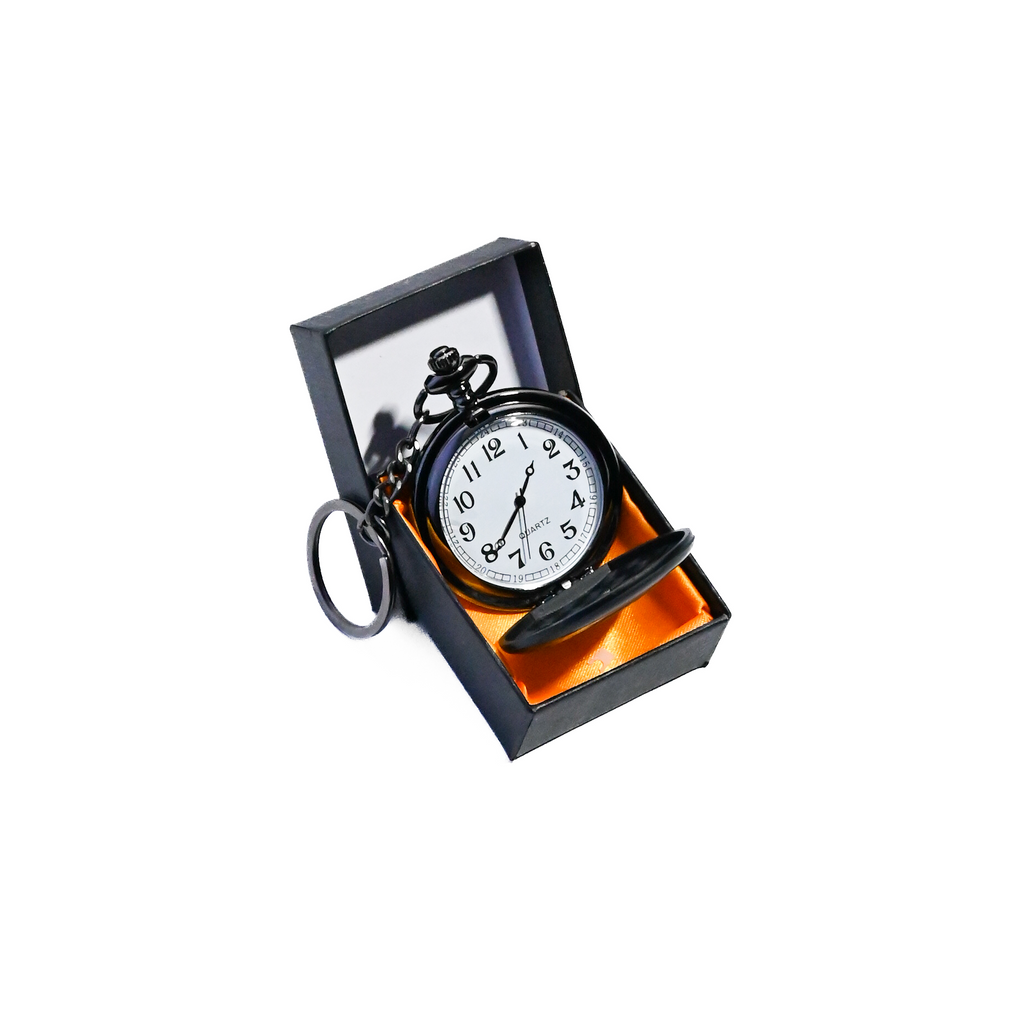 Batman Vintage Pocket Watch Keychain – 46g | 11cm – Gift Box Edition