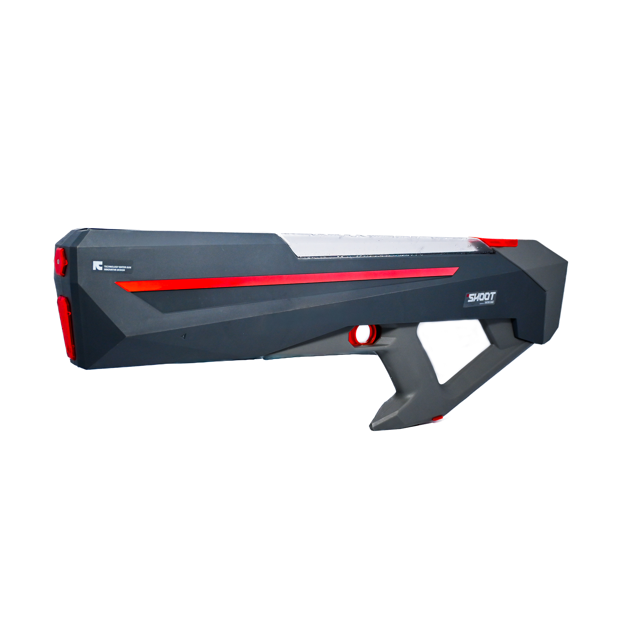 Electric Automatic Water Gun Blaster – Long Range Burst Shot | 800ml High Capacity Water Shooter (60cm)