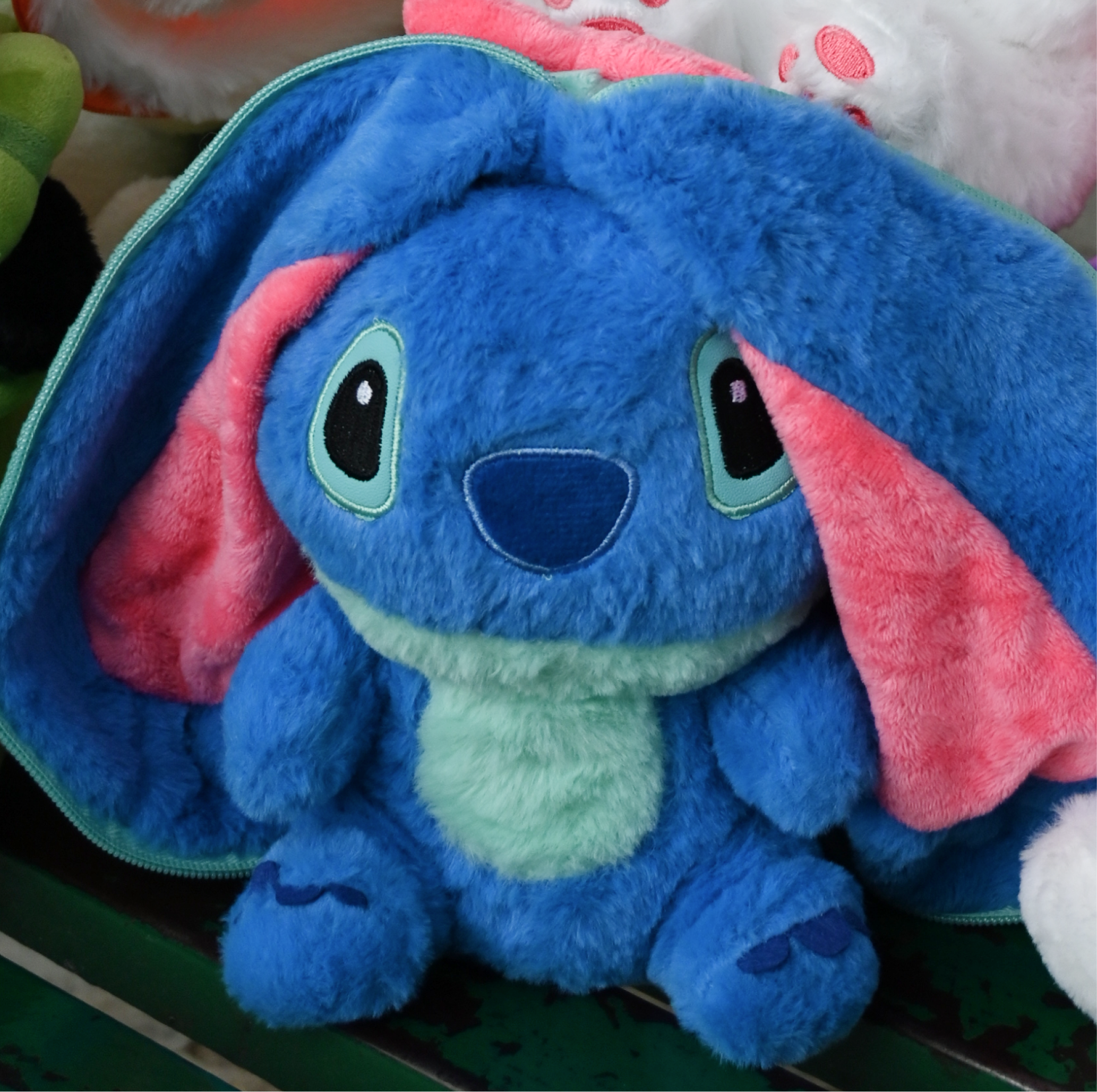 Reversible Stitch Plushie – Zip-Up 2-in-1 Soft Toy | Cute Transforming Plush (7.5 Inch)