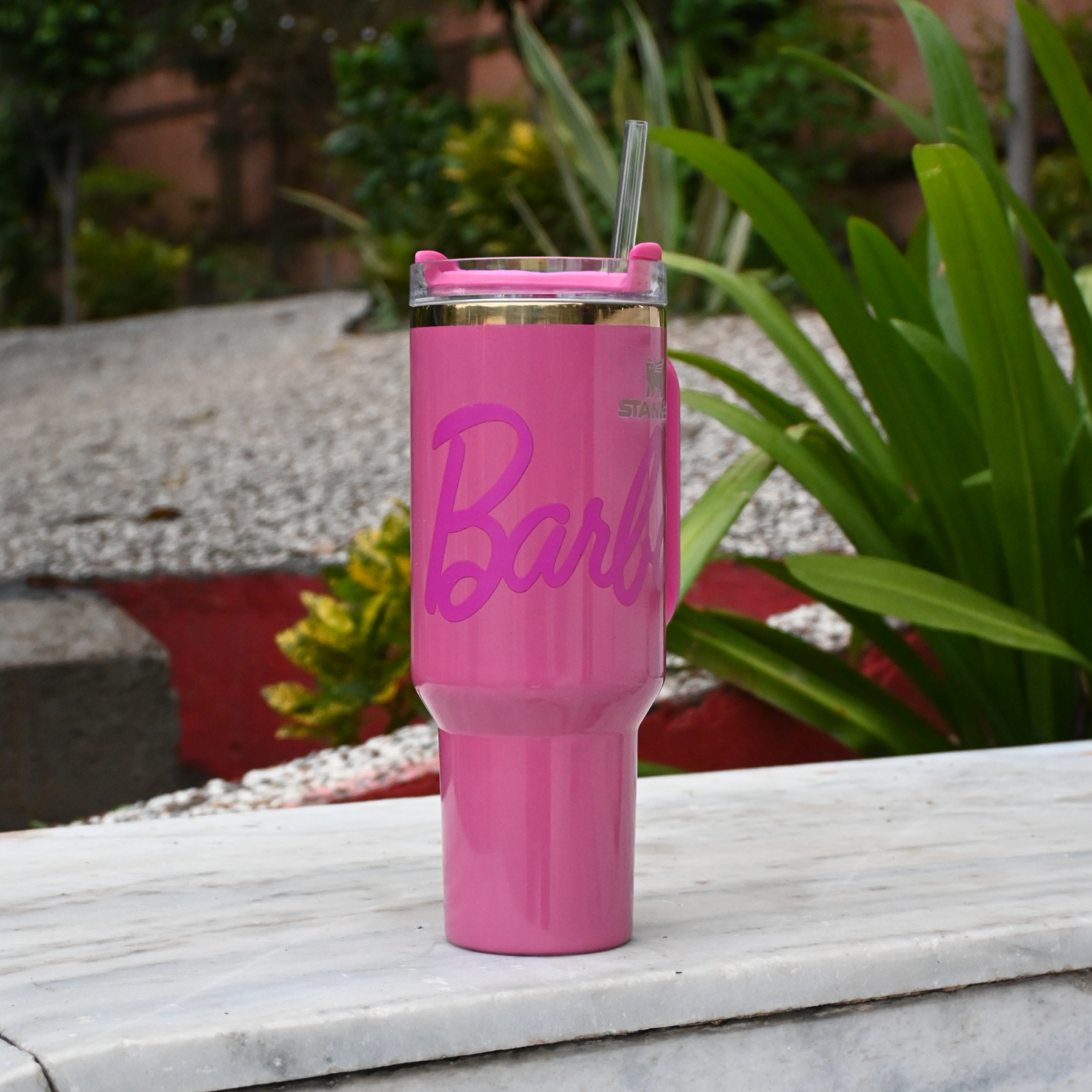 Stanley Barbie Edition Tumbler – 1200 ml Insulated Cup with Handle (10 Inch)