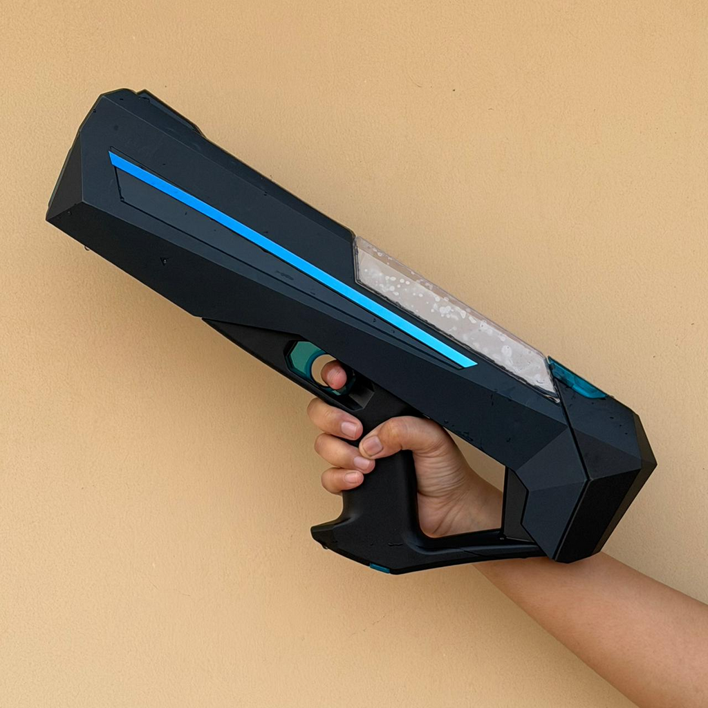 CyberGun Electric Water Blaster – 300ML Automatic Long Range Burst Water Gun (40cm)