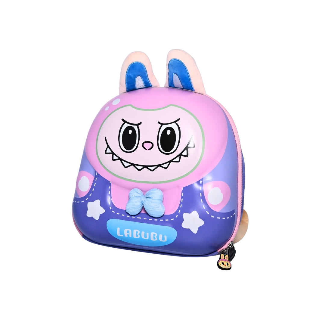 Labubu Kindergarten Backpack | Cute Hard Shell Kids School Bag (32 cm)
