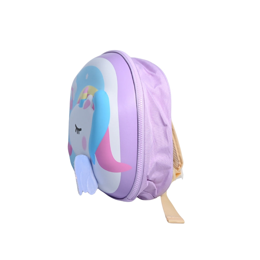 Unicorn Kindergarten Backpack | Cute Hard Shell Kids School Bag (27 cm